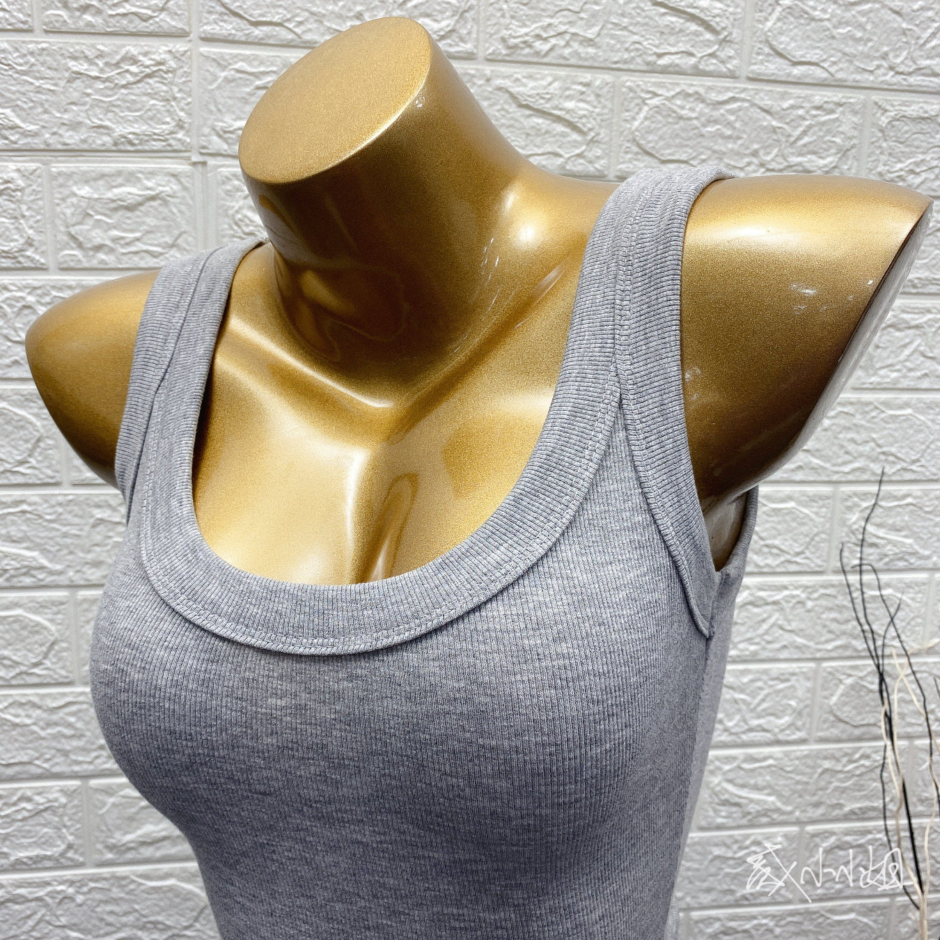 【店主自留】原创自制 b入回馈!经典黑白灰版型超赞螺纹背心吊带