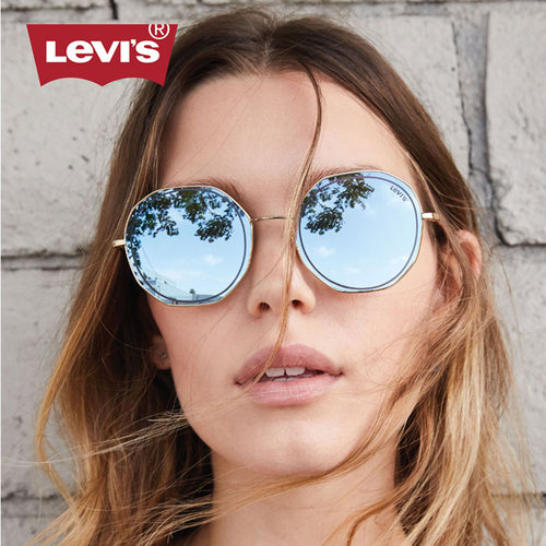 levis李维斯太阳眼镜女彩膜遮阳