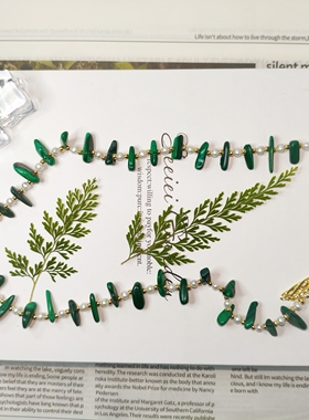 沙丘 天然珍珠项链个性时尚复古vintage老钱风