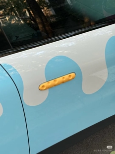 独家原创 蔚来萤火虫门把手装饰贴 防撞贴 奶酪造型门把手不留胶