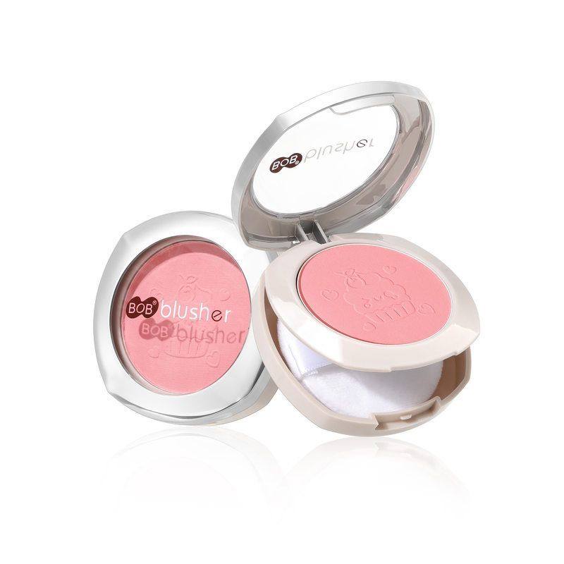 BOB轻雾柔焦炫彩单色腮红哑光纯欲自然腮红盘修容低饱和胭脂