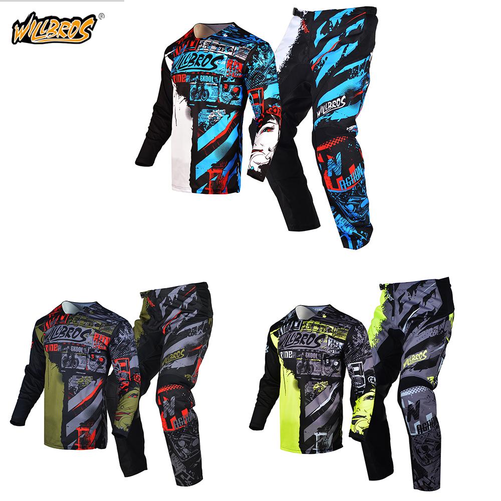 WILLBROS极限越野摩托车休闲山地骑行ATV林道速降套装青少年
