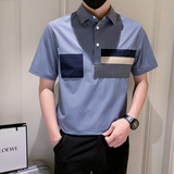 社会小伙夏季纯色个性衬衫男短袖衬衣修身休闲上衣A307-CS11-P58，男装衬衫，星座409(原A307）