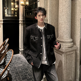 重工手工编织金属别针设计人间小香风外套409-5601-P128，女装短外套，星座409(原A307）