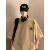 2023夏小众韩版宽松T恤简约日系纯港风休闲上衣A307-TX09-P30，男装T恤，星座409(原A307）