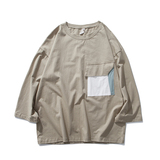 男士七分袖T恤韩版夏衣服港仔潮宽松体桖打底衫404-2-T，男装T恤，星座409(原A307）