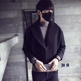 男士风衣加棉英伦韩版修身短款呢子大衣秋冬风衣404-2-fy10，男装风衣，星座409(原A307）