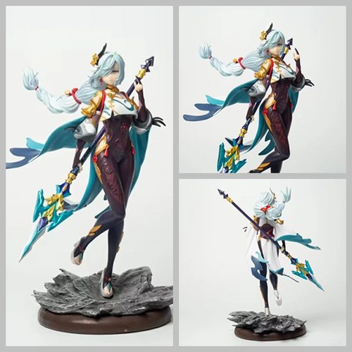 GK 申鹤 孤辰茕怀 冰系大辅助 雕像 游戏周边 模型 盒装手办