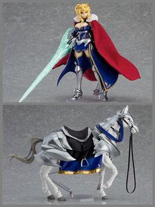 动漫 figma568# DX阿尔托莉雅白枪呆 2.0盔甲白马盒装手办