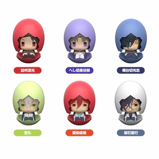 刀剑乱舞  加州清光 明石国行 萤丸 烛台切光忠 6款 扭蛋盒蛋公仔