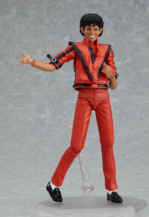 Figma 096# 迈克尔杰克逊 MJ Thriller 颤栗MV装 可动 盒装手办