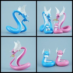 宠物小精灵 哈克龙 快龙 迷你龙 启暴龙 桌面公仔模型摆件手办