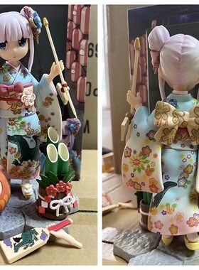 小林家的龙女仆 康娜和服版 康娜 酱康纳酱 多配件 模型 盒装手办