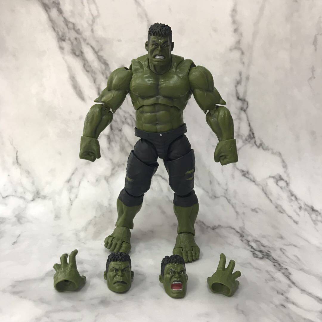 动漫 复仇者联盟3 Iron man 2 绿巨人 关节可动 盒装手办