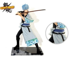 银魂 红缨银时 坂田银时 神乐 土方十四郎 冲田总悟 手办模型周边