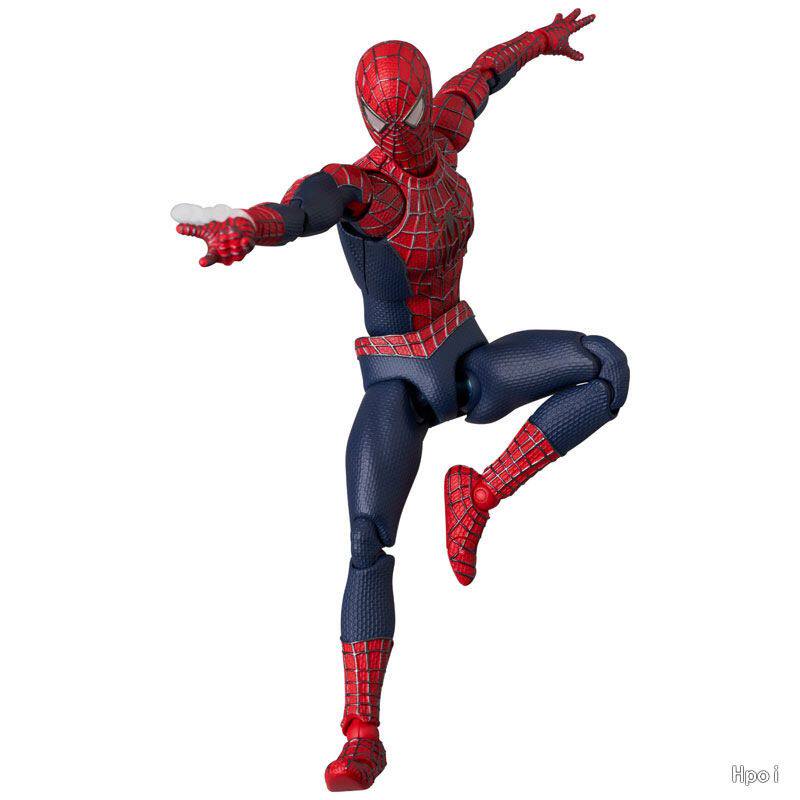 英雄无归 蜘蛛侠 MAFEX 编号241 三虫合体 可动人偶模型 盒装手办