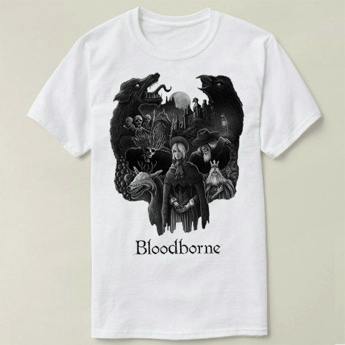 Bloodborne 血源诅咒 DIY 定制 男女 GAME Tee T-Shirt T恤 7