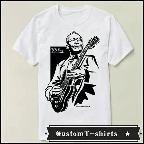 b.b.king比·比·金  文化衫短袖男女成人  T恤T-shirt