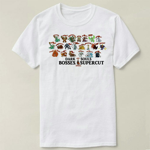 Dark Souls 魂系列 黑暗之魂  定制    game T-Shirt T恤