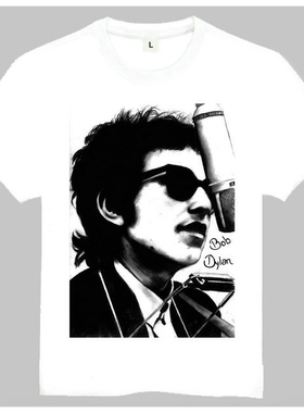 BobDylanT-shirt鲍勃迪伦T恤欧美潮流T恤BobDylan