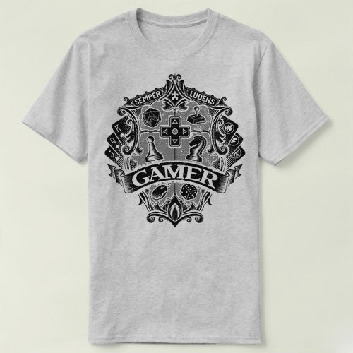 Gamer Crest Cory Freeman VIDEO GAME Tee Shirt圆领 定制T恤