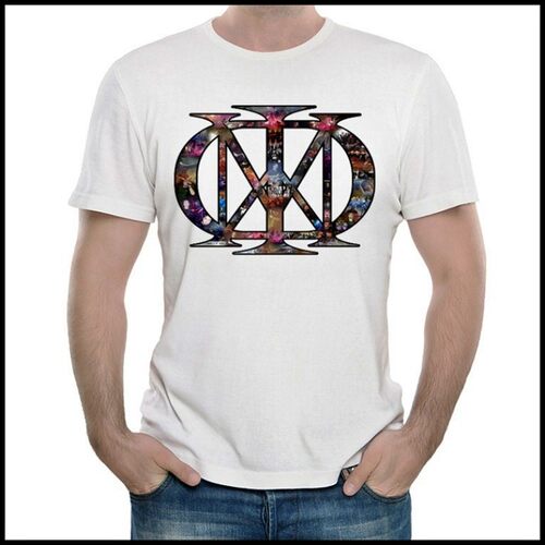 Dream Theater T-shirt 梦剧院乐队 T恤 白色 短袖 T恤衫 男女