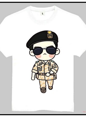 Song Joong Ki T-shirt 名人T恤 太阳的后裔 宋仲基 T恤 潮流T恤
