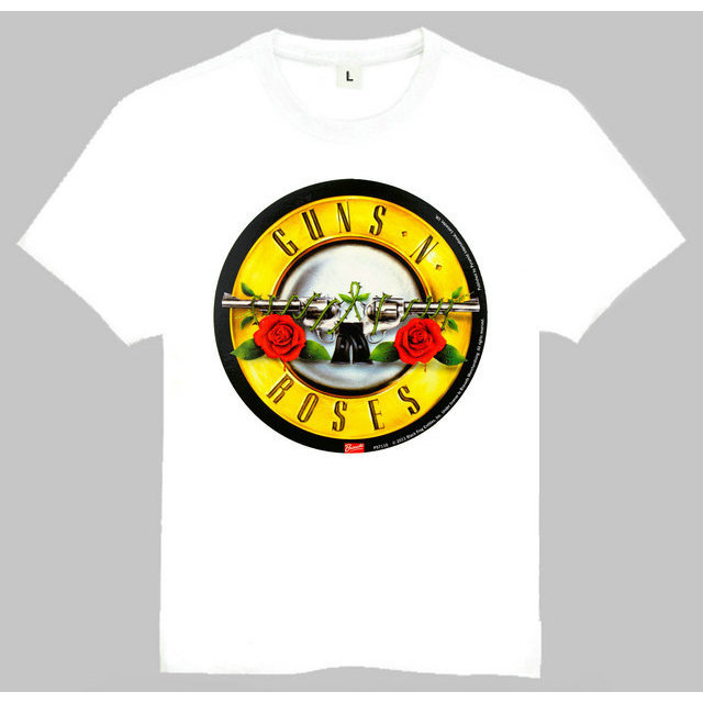 GunsN'RosesT-shirt枪与玫瑰T恤欧美潮流T恤订制T恤