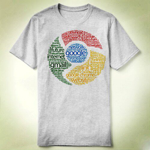 GEEK programmer 极客 程序员 chrome google 定制 T-Shirt T恤