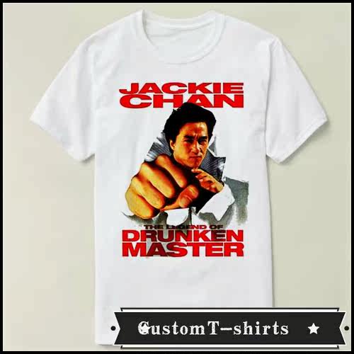 Jackie Chan 成龙  文化衫短袖男女成人   T恤T-shirt7