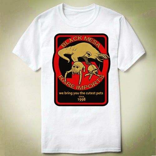 Half Life2半条命3 Tee-Shirt成人男女成人T恤 定制圆领- 3