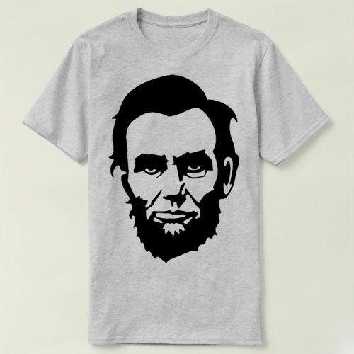 PresidentAbrahamLincoln美国总统林肯上衣DIYT-ShirtT恤