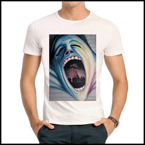 pink floyd T-shirt 平克 弗洛伊德 T恤 白色 弗洛伊德 T恤 男女