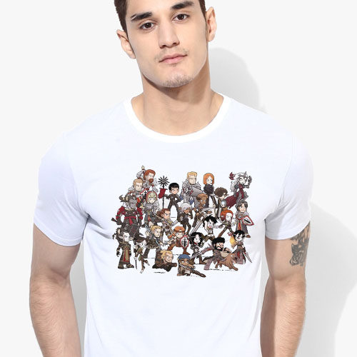 Dragon age龙腾世纪VIDEO GAME Tee Shirt圆领 DIY定制T恤