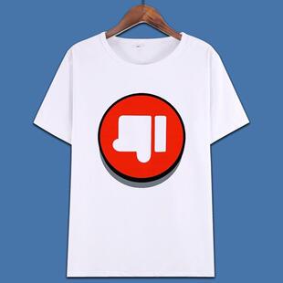 荒野乱斗红拇指t恤夏季学生短袖衣服男女儿童里昂游戏周边童装潮