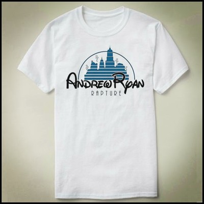 Andrew Ryan Rapture Bioshock Disney生化奇兵Shirt圆领包邮T恤