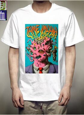 T-shirt 澳大利亚乐队tame impala驯服黑斑羚男士短袖T恤潮款