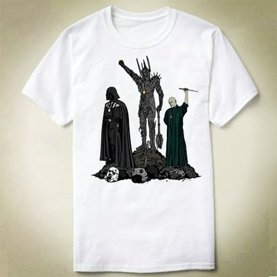 Lord Voldemort Sauron Darth Vader  Shirt圆领包邮定制T恤成人
