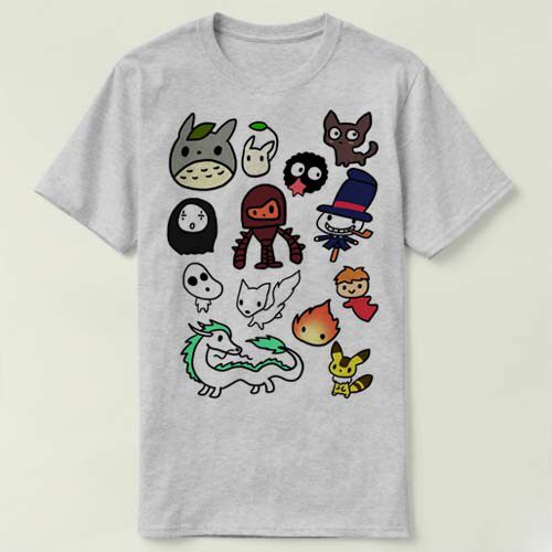 Ghibli Hayao Miyazaki  Totoro 吉卜力 宫崎骏 龙猫 T-Shirt T恤