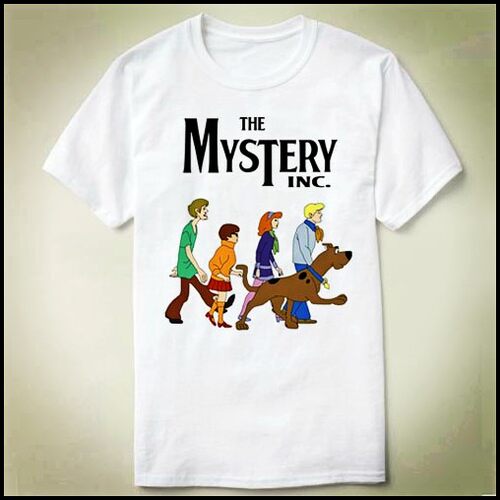 Ringo Starr Scooby Doo Abbey Road 文化衫DIY T-Shirt T恤 衣服