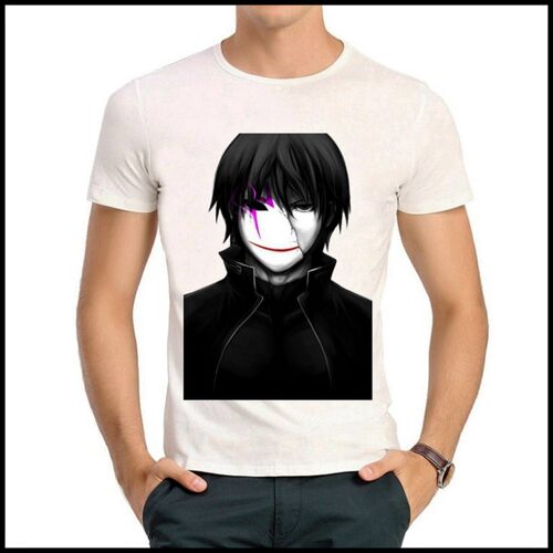 Darker Than Black T-shirt 黑之契约者 T恤 白色 短袖 T恤 男女