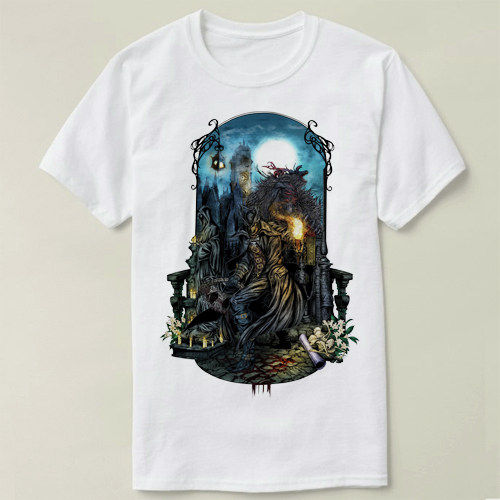 Bloodborne 血源诅咒 DIY 定制 男女 GAME Tee T-Shirt T恤 3