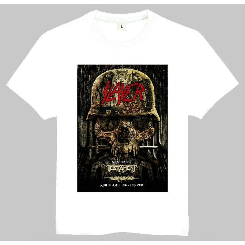 SlayerT-shirt超级杀手乐团T恤欧美潮流T恤订制T恤