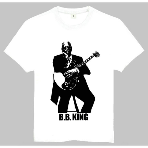 B.B.king T-shirt 比·比·金 T恤 欧美潮流T恤Be Be Kim