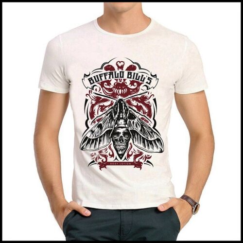 The Silence of the Lambs T-shirt 沉默的羔羊 T恤 白色 T恤男女