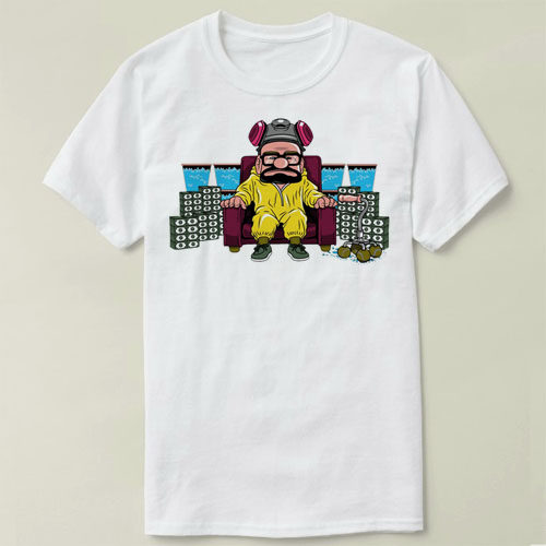 Breaking bad 绝命毒师 UP 飞屋环游记 定制 T-Shirt T恤 衣服