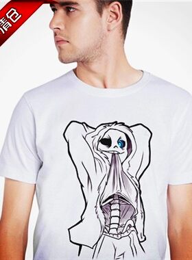 undertale sans papyrus传说之下T-Shirt儿童T恤定制圆领衣服106