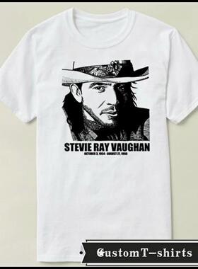 Stevie Ray Vaughan史蒂维·雷·沃恩  文化衫礼物 T恤T-shirt