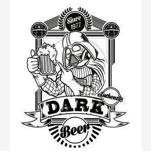 Darth Vader dark beer 达斯维达star wars星球大战 Shirt T恤