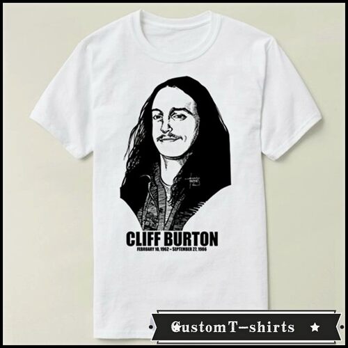 Cliff Burton克利夫·伯顿   文化衫礼物男女 T恤T-shirt8